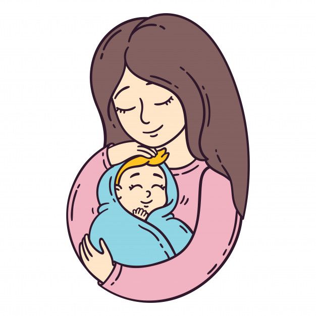 This image has an empty alt attribute; its file name is mominfant.jpg